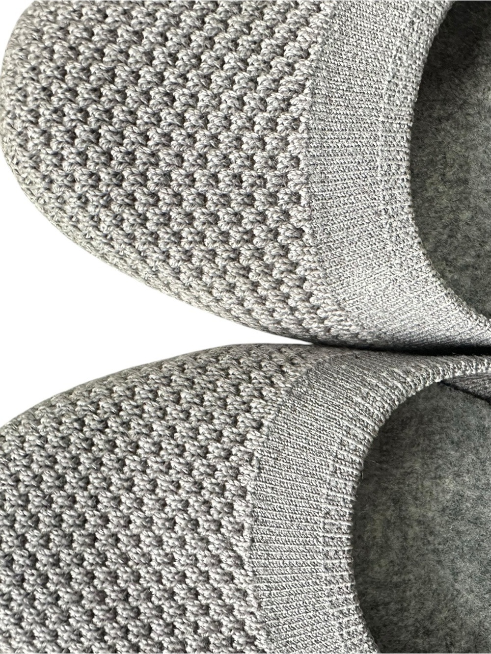 Allbirds Tree Breezer Flats Mist Grey Knit Merino Slip On Ballet Size 6.5 - Picture 6 of 11
